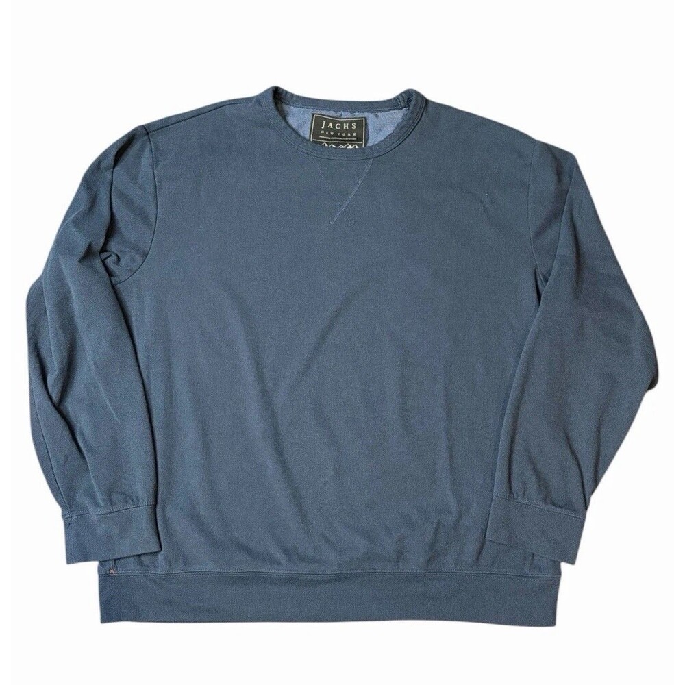 Jachs New York Men’s Crewneck Sweater Navy Blue Size XL